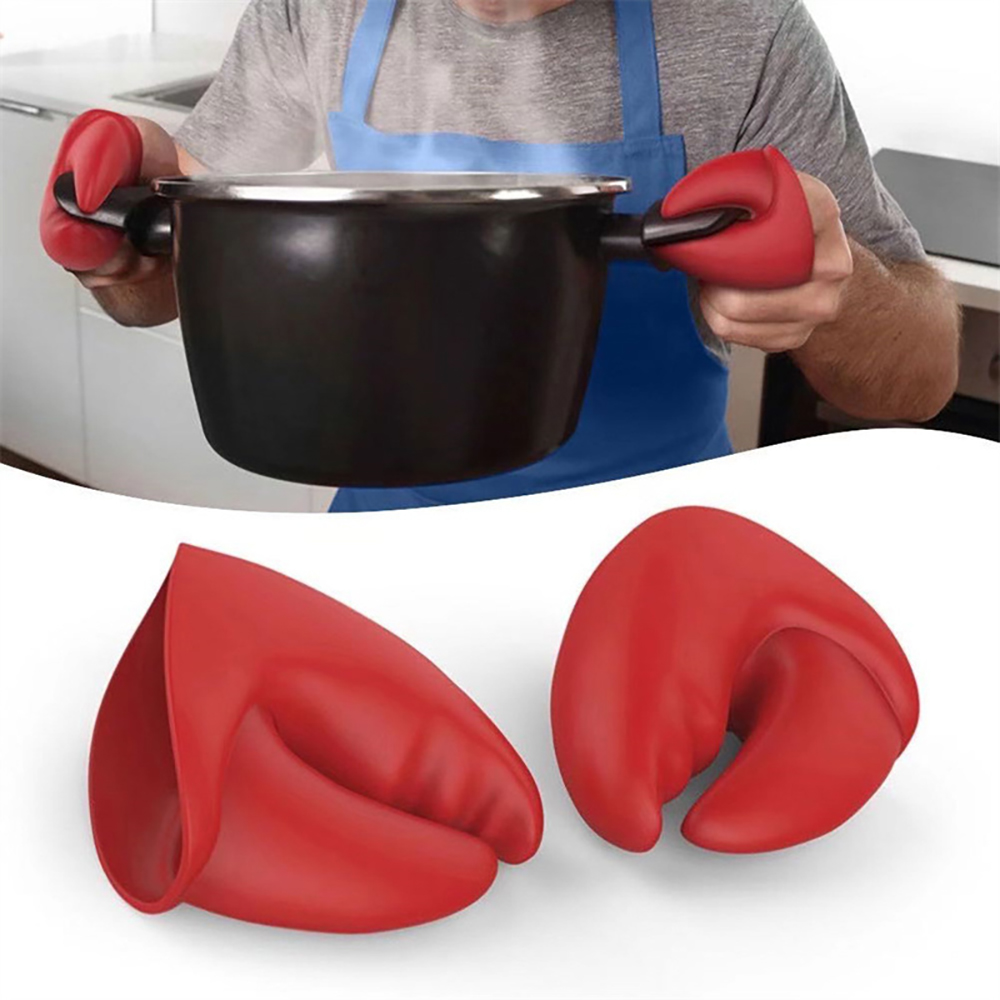 Lobster pliers Silicone Oven Mitt 4