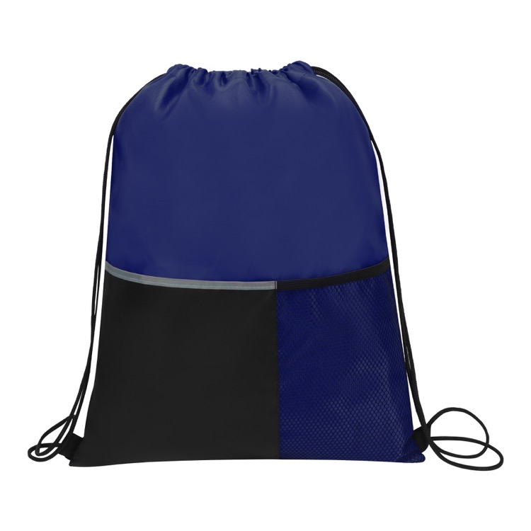 Dual Pocket Drawstring Backpack 13