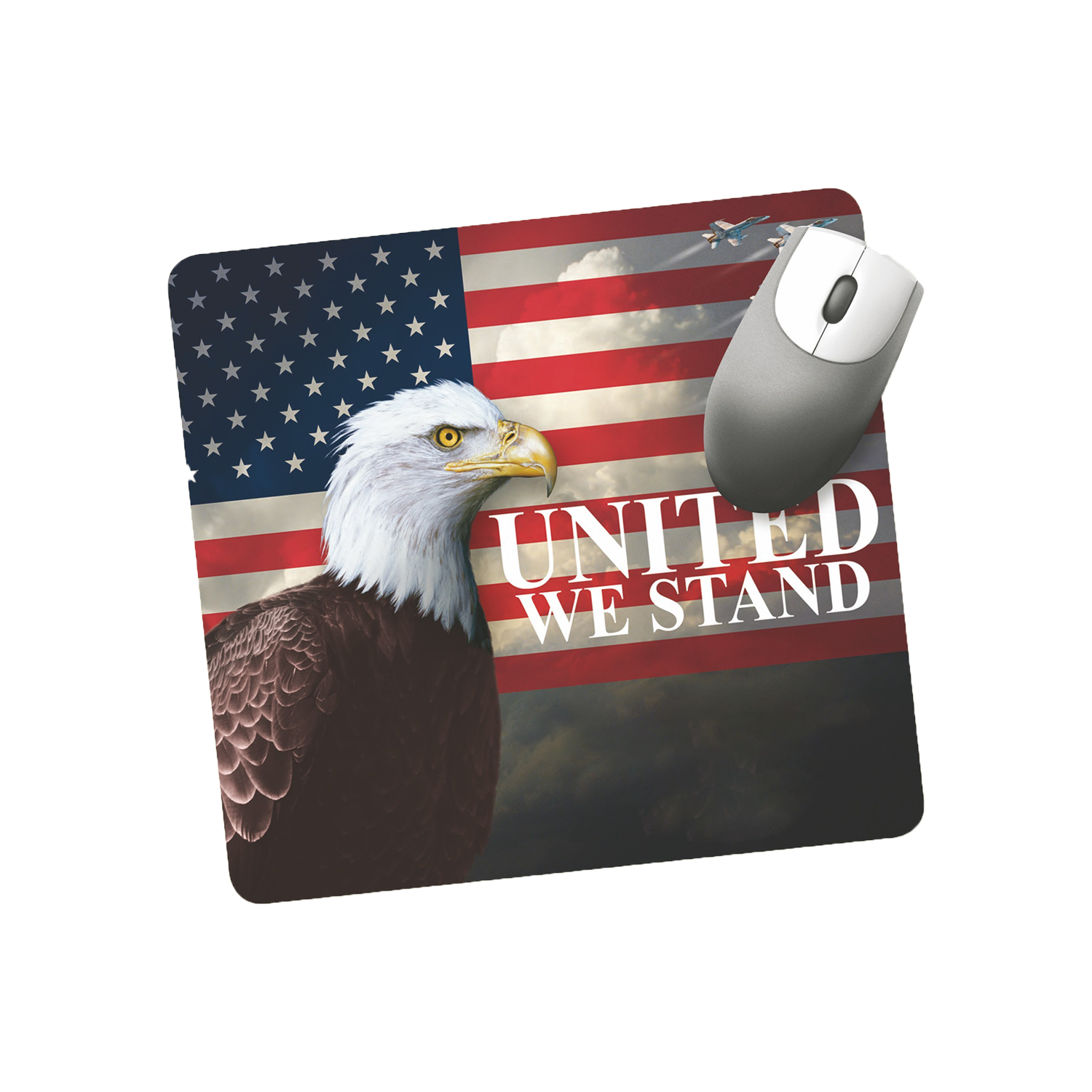 7" x 8.6" x 1/8" Antimicrobial Mouse Pad 2