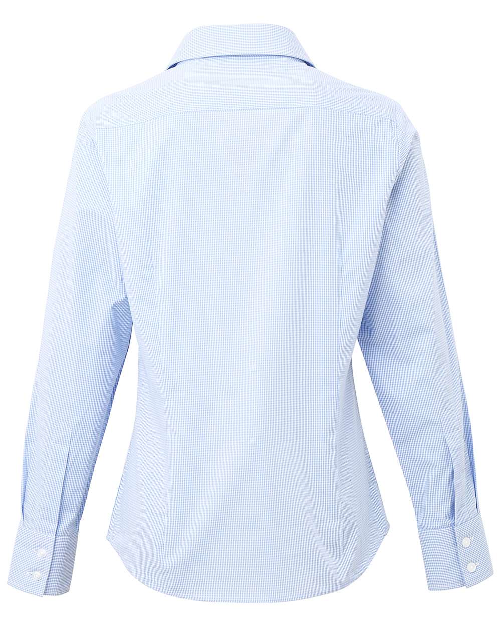 Women's Microcheck Gingham Cotton Shirt - RP320 14