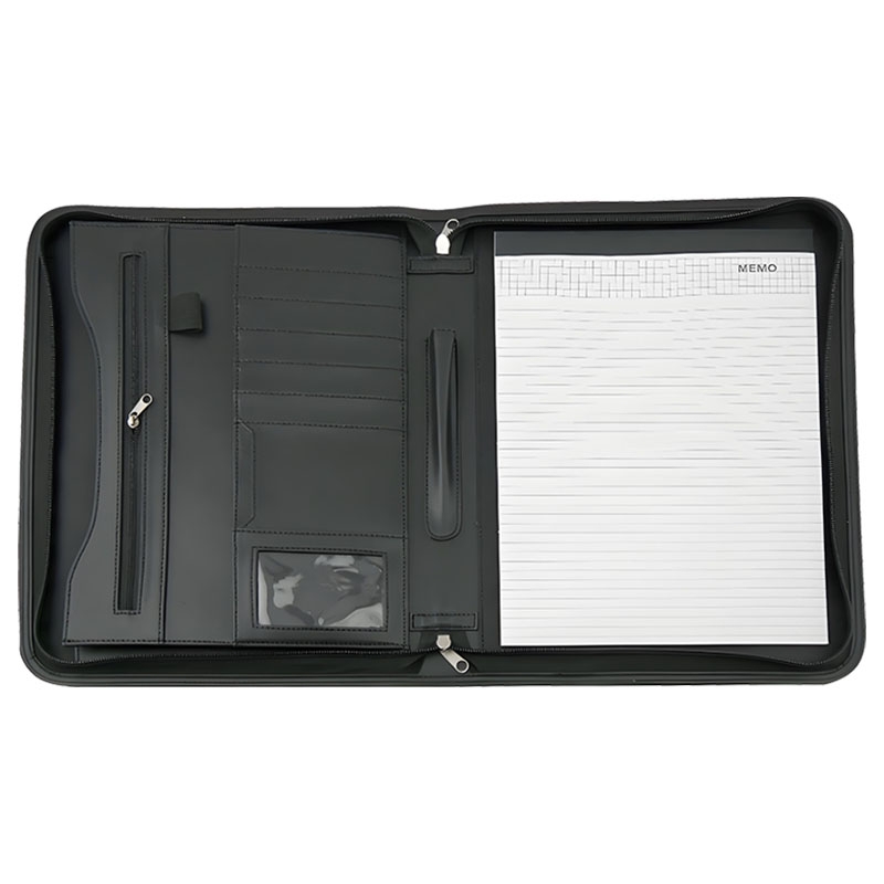 Contemporary Zippered Portfolio 1