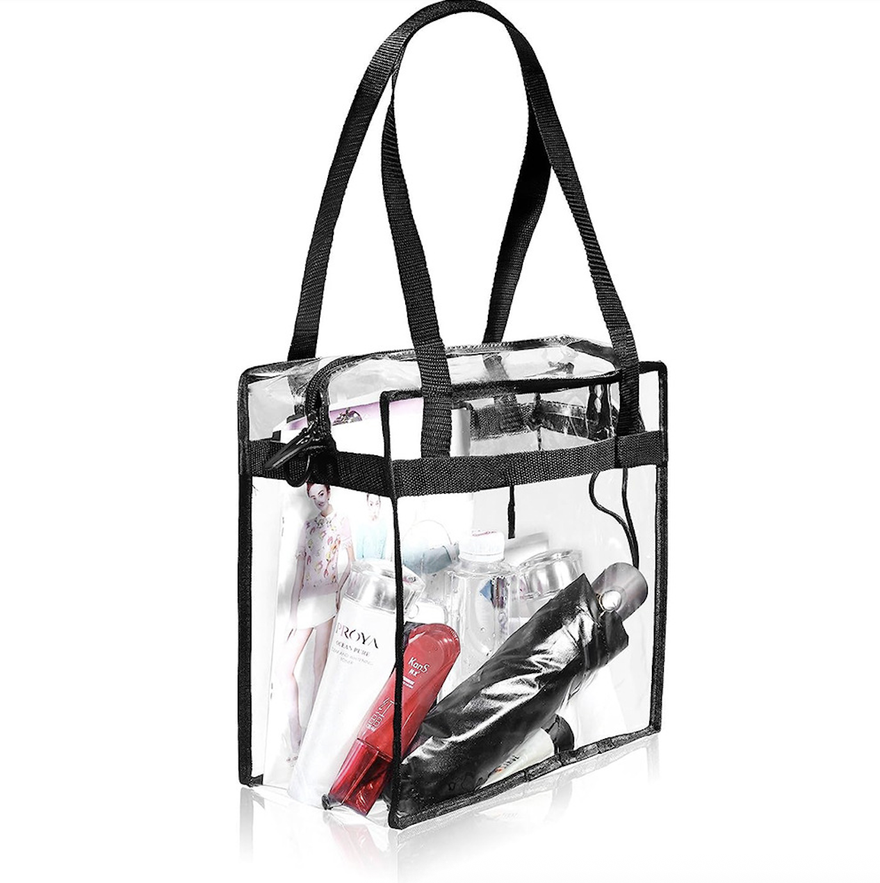 Security Travel & Gym Clear Bag 7