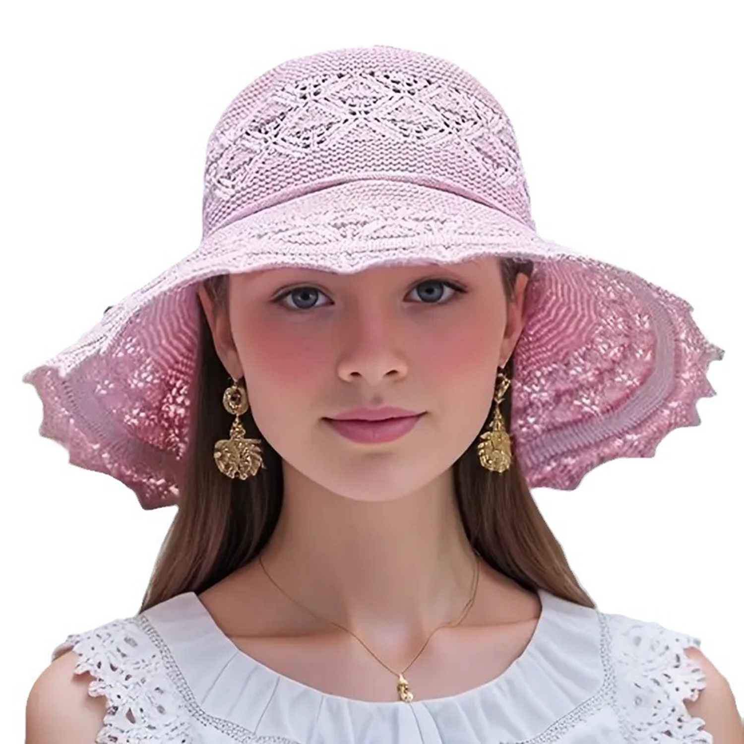 Stylish Foldable Womens Sun Hat 8
