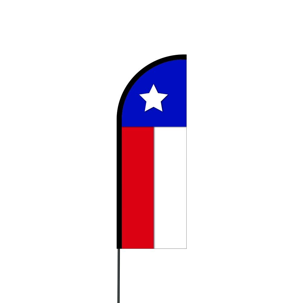 Texas Flag Kit 17' Feet Feather Flag Sign Outdoor Banner 1