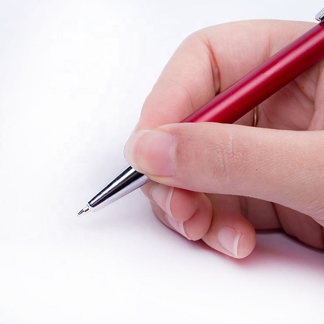 Slim Matte Metal Click Ballpoint Pen 5