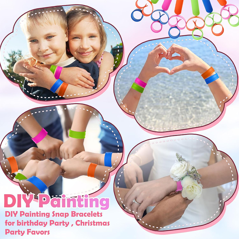 Silicone Slap Bracelet 1
