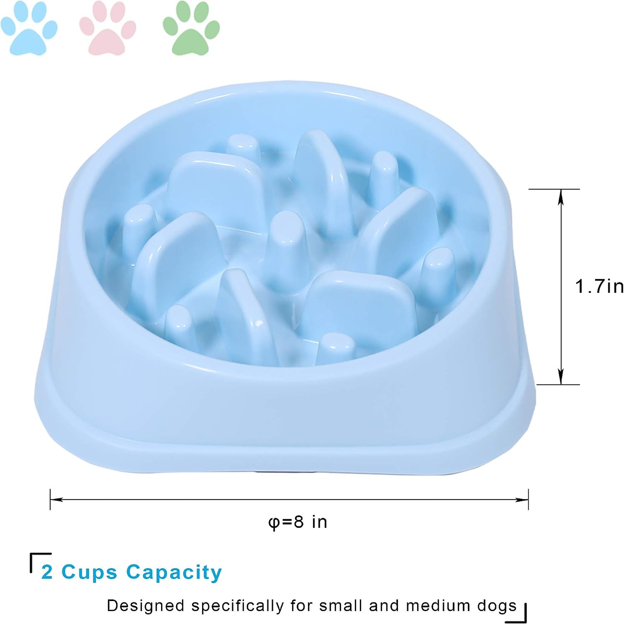 Dog Or Cat Slow Feeder Bowls 1