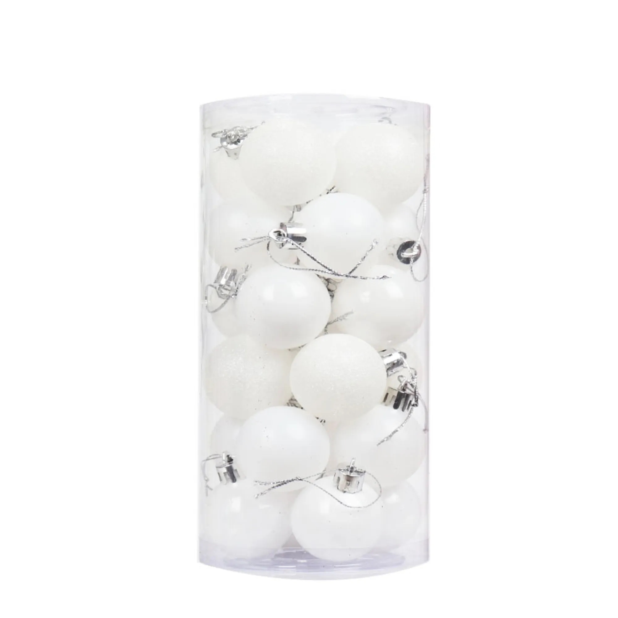 24PCS 1.57" Christmas Ball Ornaments for Decorations 4