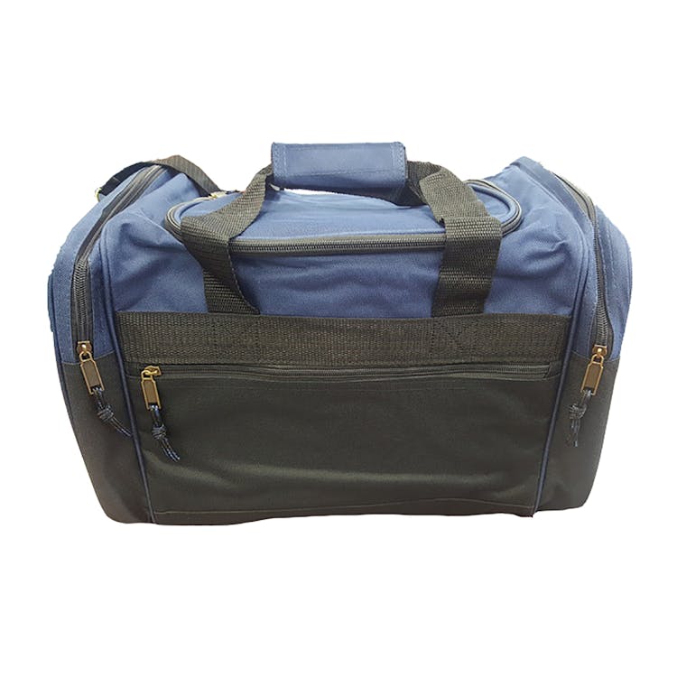 17" Duffel Bags - Navy with Black 2