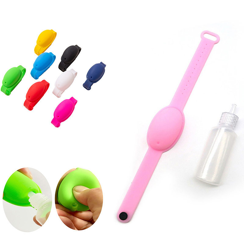 Hand Sanitizer Silicone Dispenser Bracelets 2