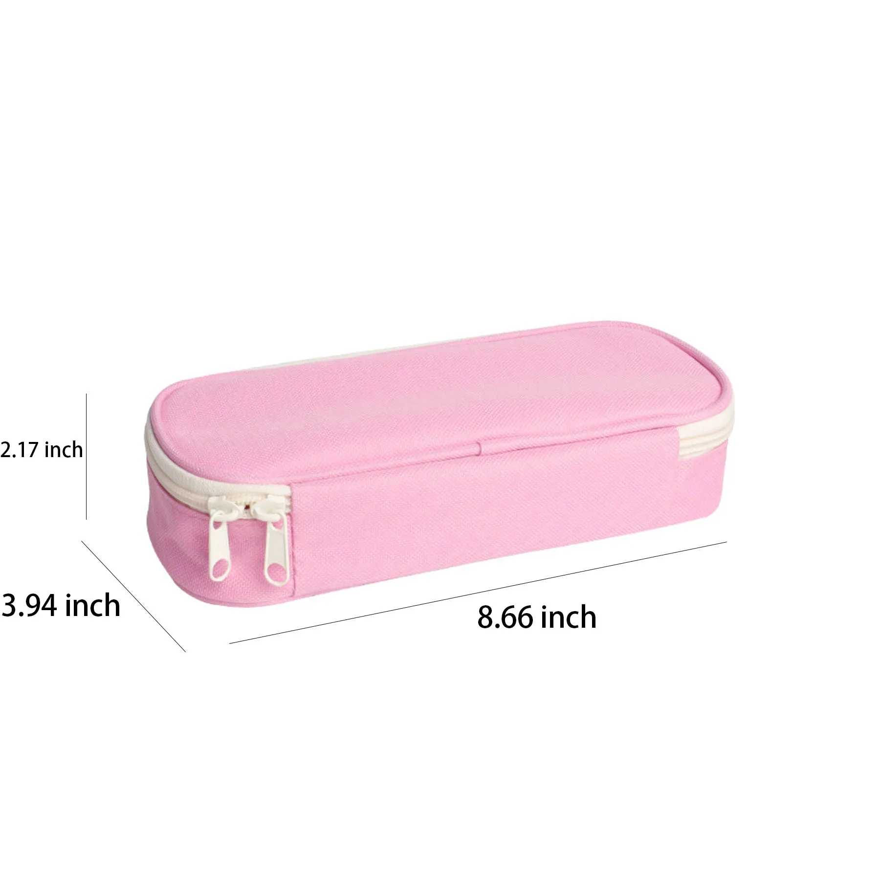 Canvas Large Capacity Pencil Case 3
