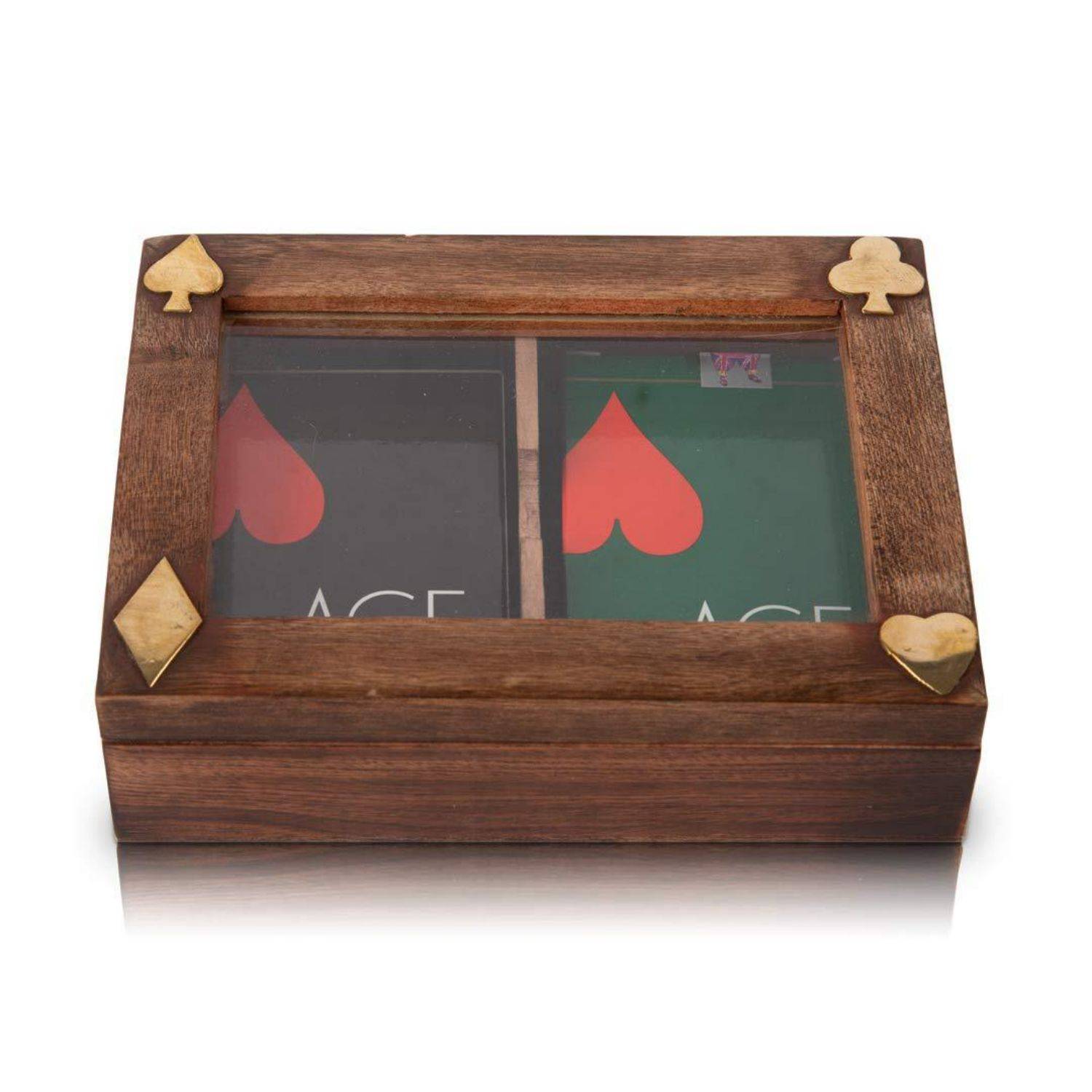 Wooden Playing Card Box 2