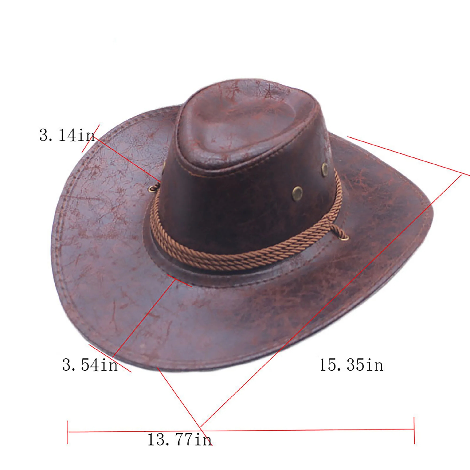COWBOY HATS With Logo For Wilderness,Hunting,Travel,Western 2