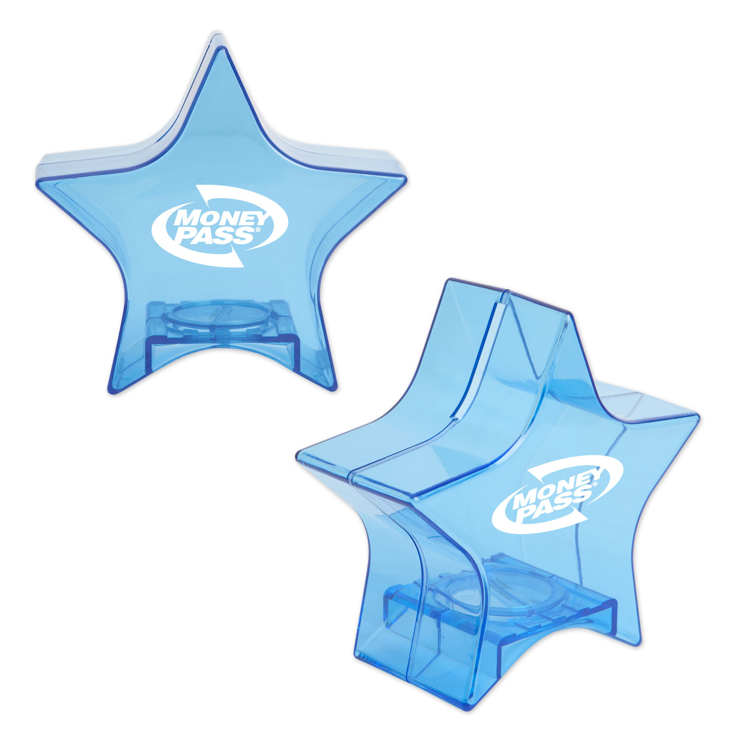Translucent Blue Star Bank 4