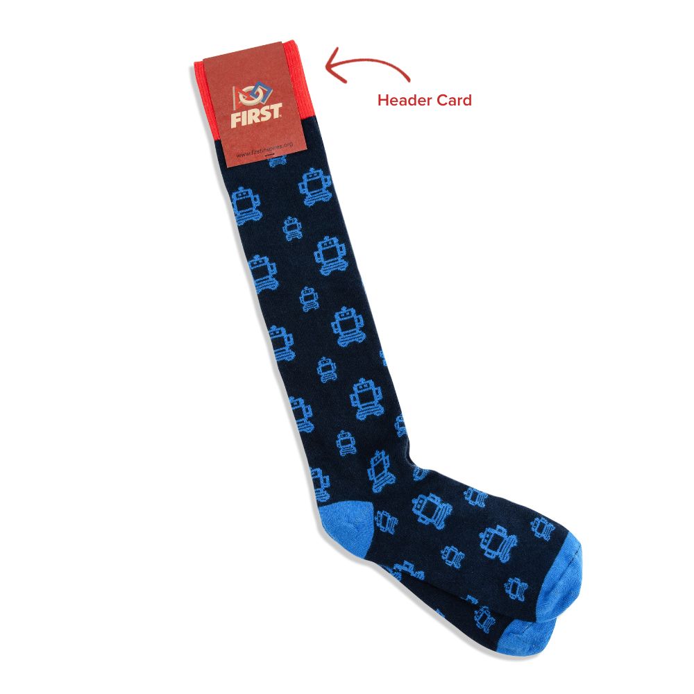 Custom Knit Cotton Knee High Business & Dress Socks 4