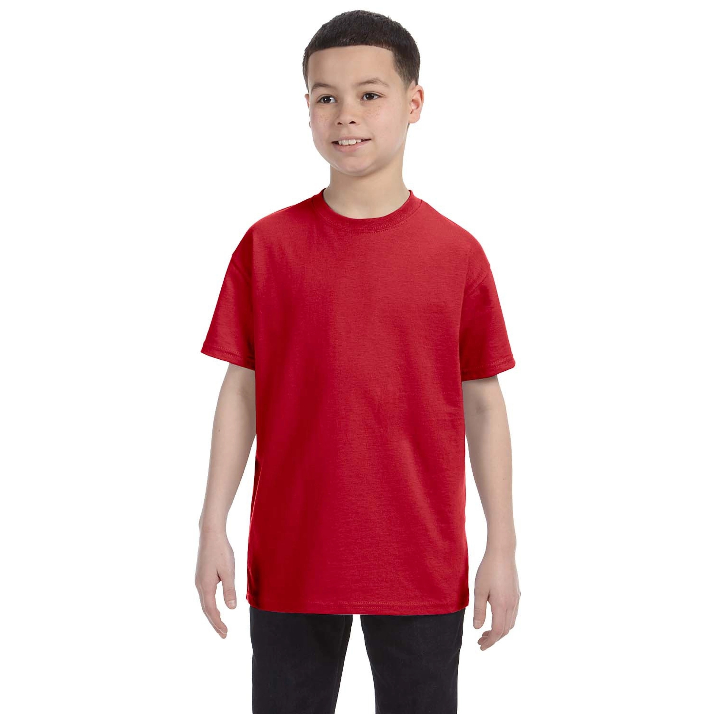 Hanes Youth 6.1 oz. Tagless T-Shirt 5