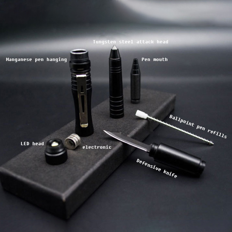 Metal Military Tactical Pen Gift Set 5