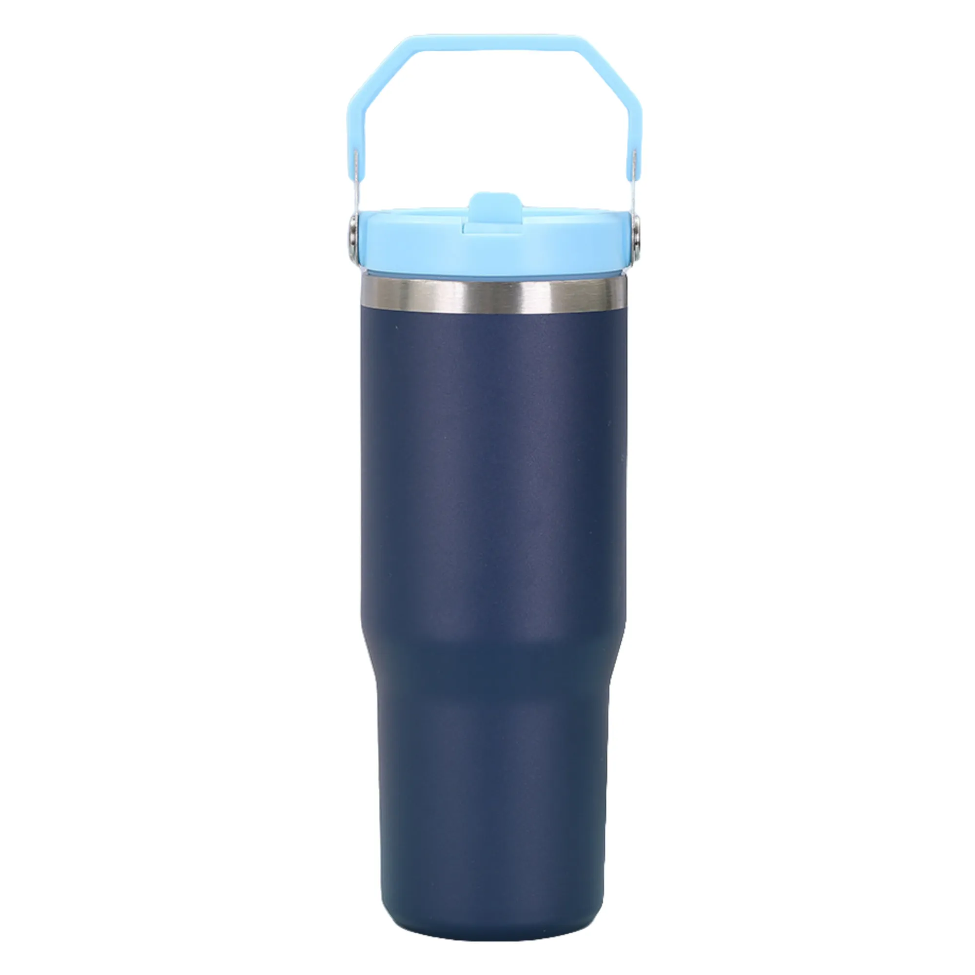 20oz Stainless Steel Tumbler Cup with Straw Leak Resistant 5
