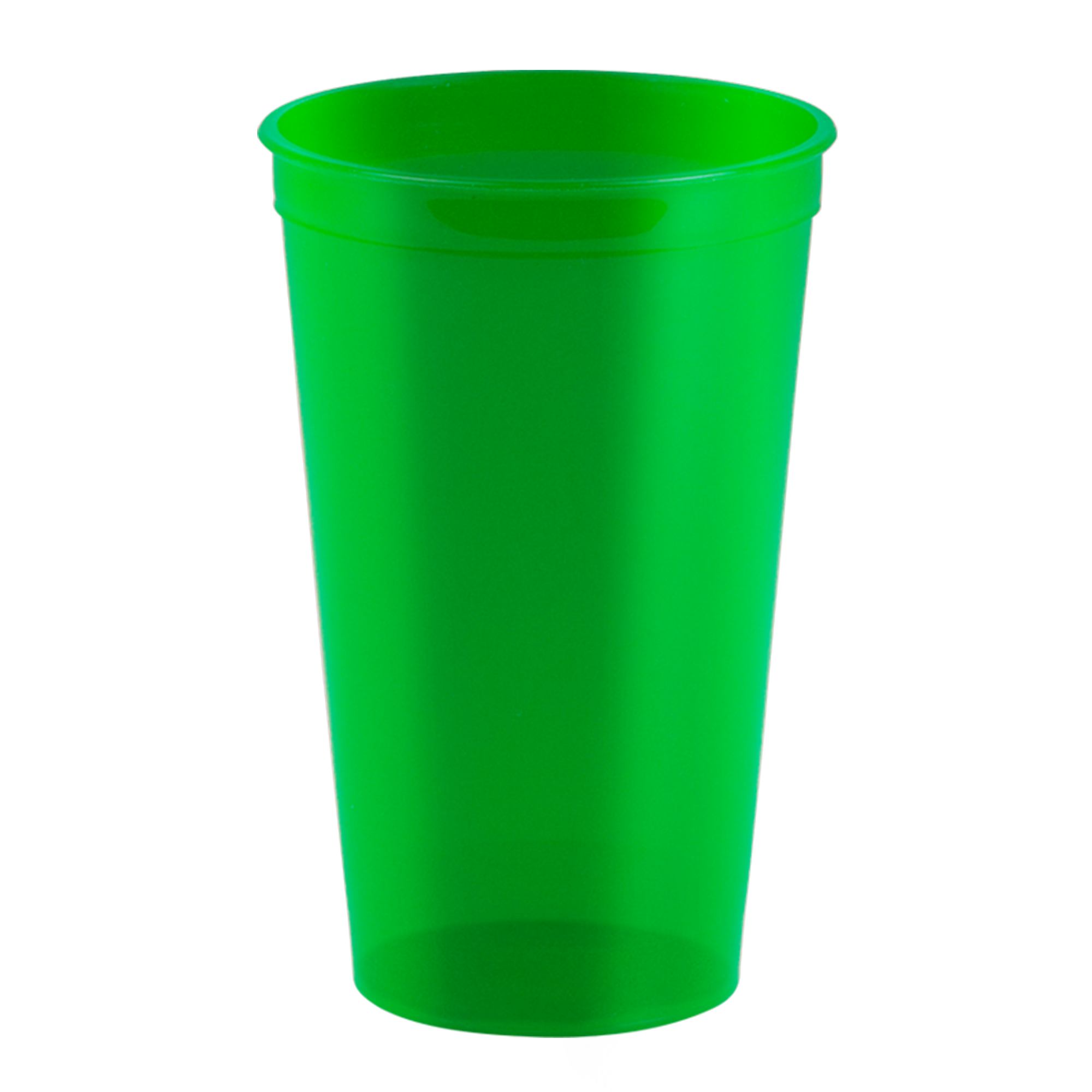 Cups-On-The-Go 22 oz. Translucent Stadium Cup 1