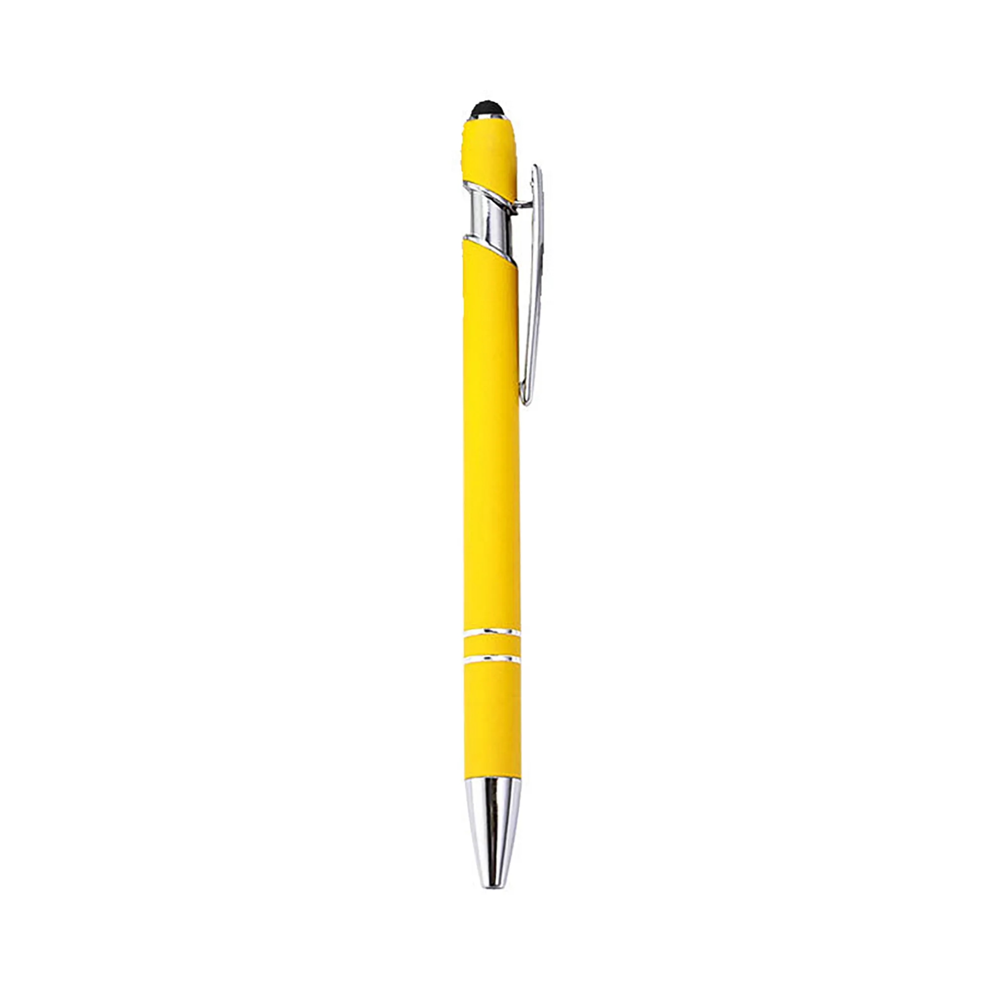 Colorful Metal Click Pen with Stylus and Twist Cap 4