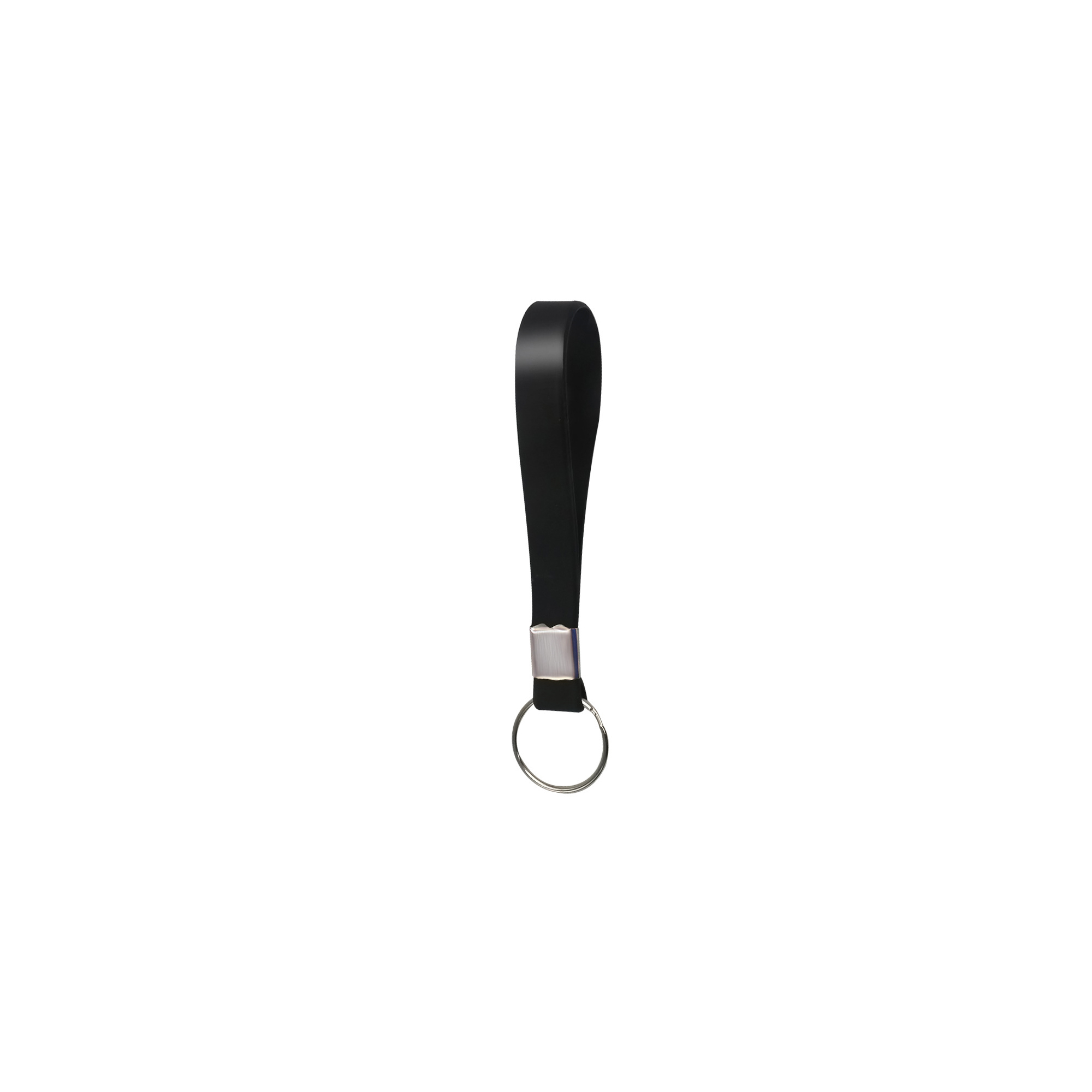Silicone Bracelet Key Chain 8" Length 9