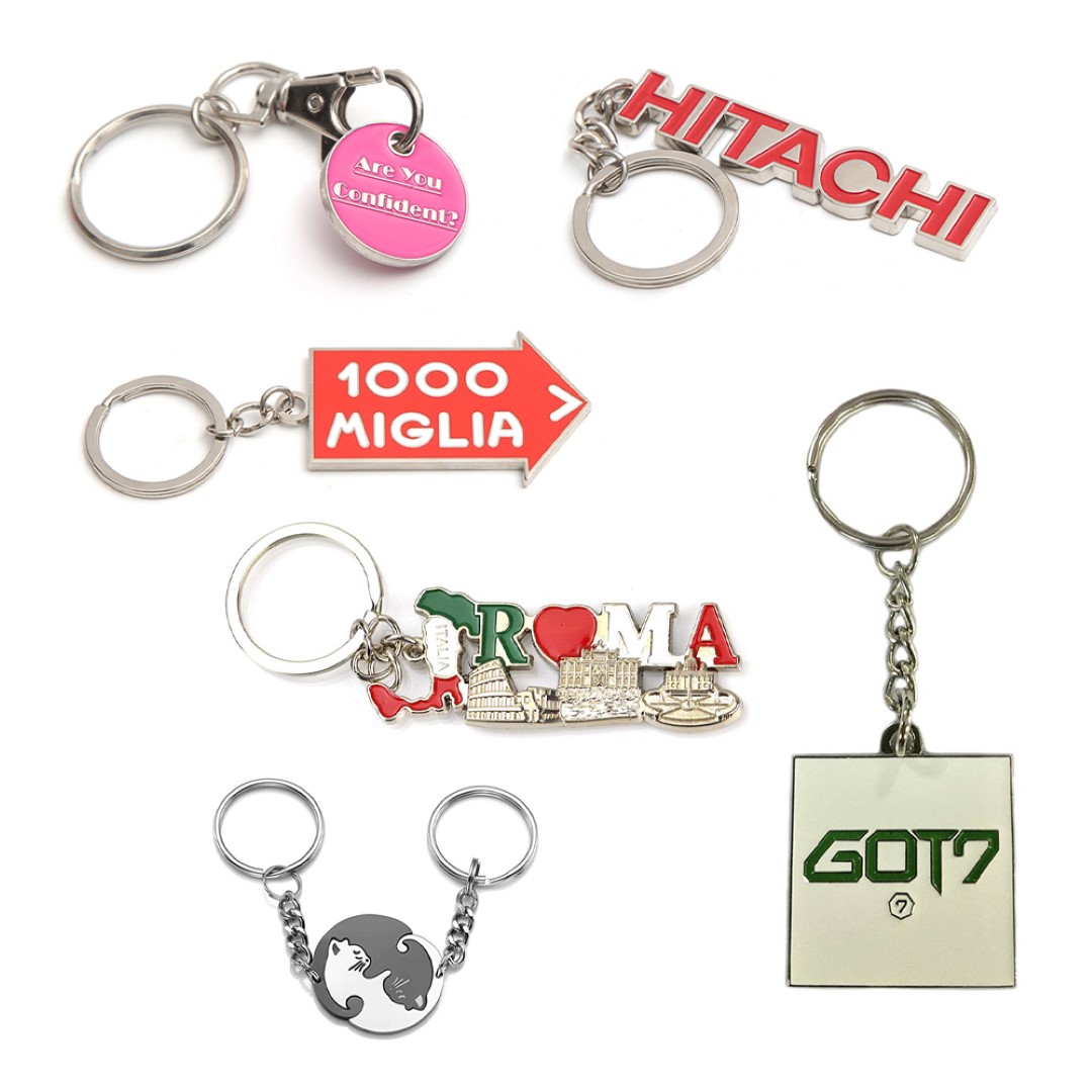 Your Custom Design Metal Keychains 7
