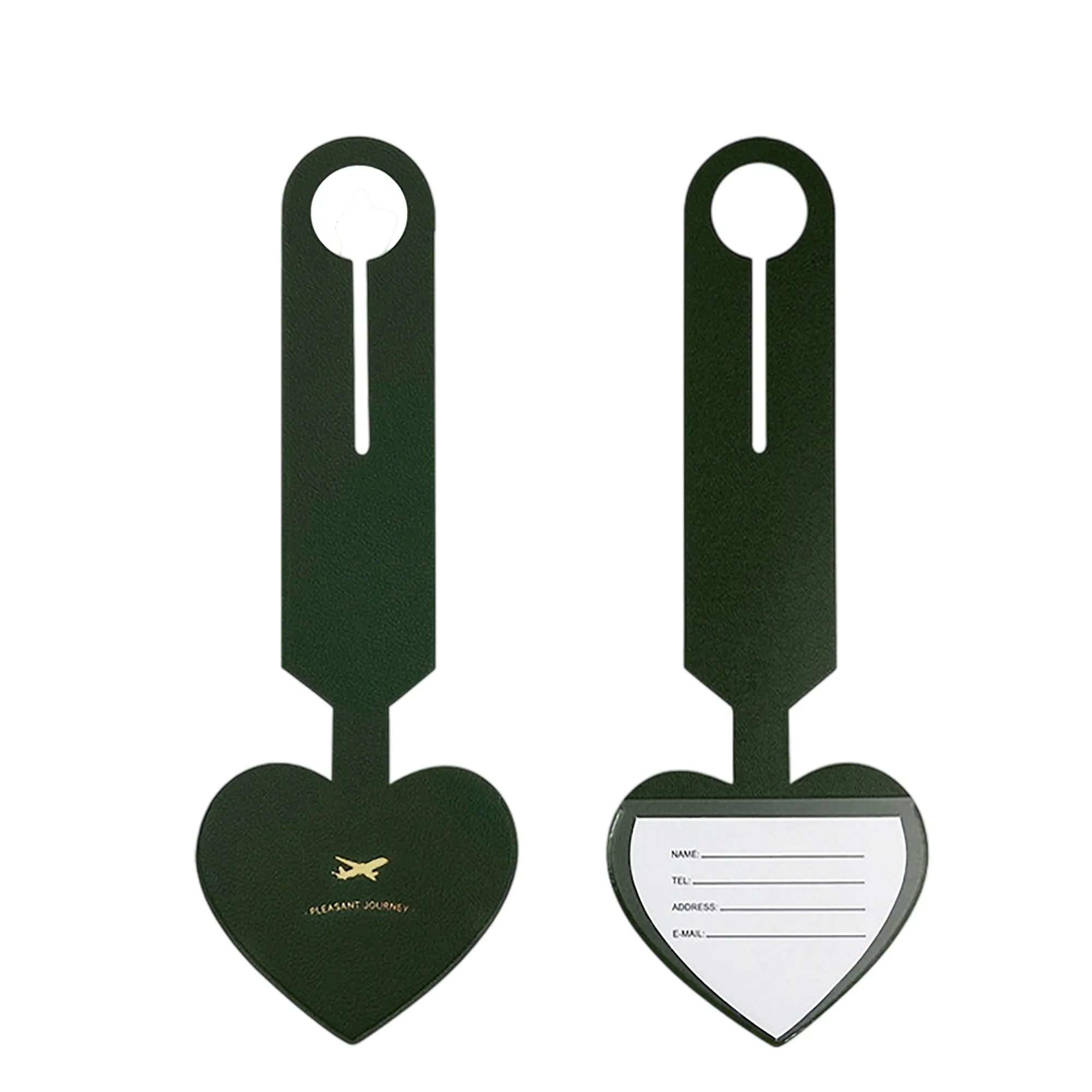 Heart-Shaped Luggage Tag 1