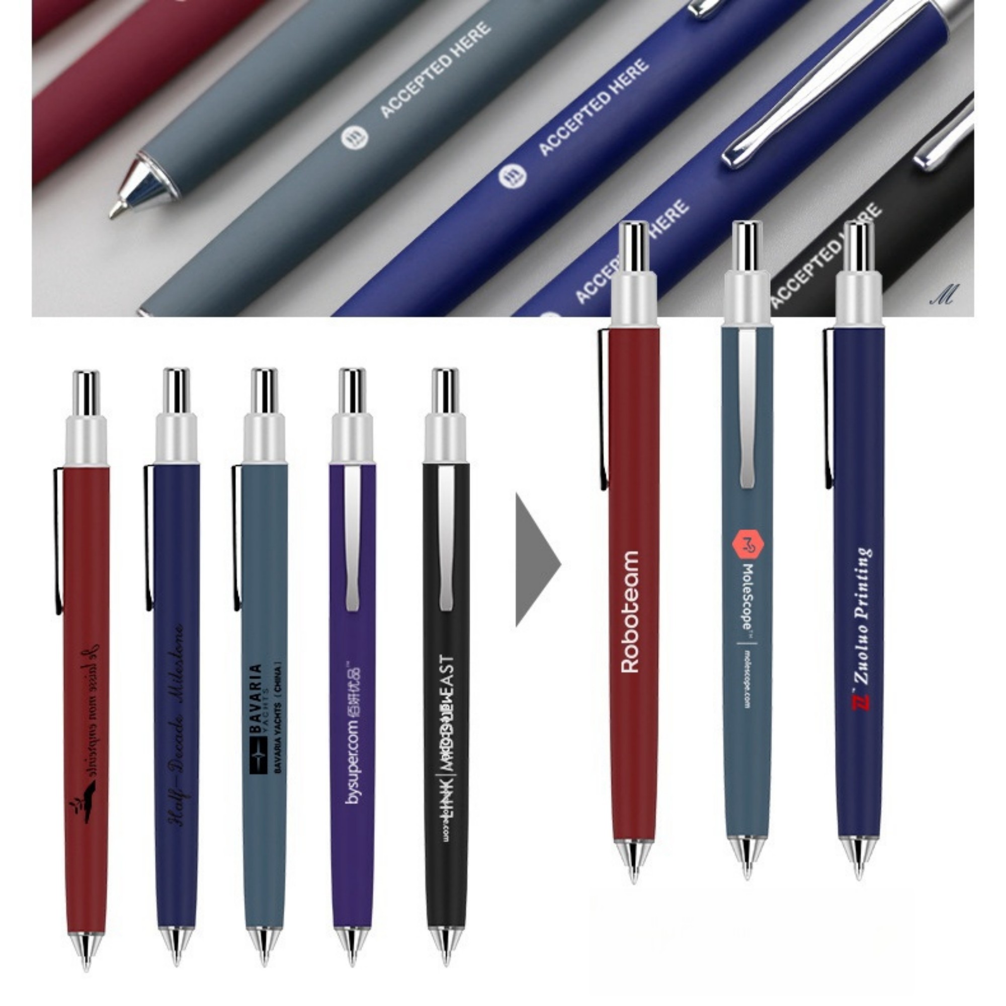 Black Ink Ballpoint Pen