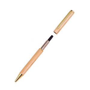 Business Maple Wooden Twist Writing Pen 9