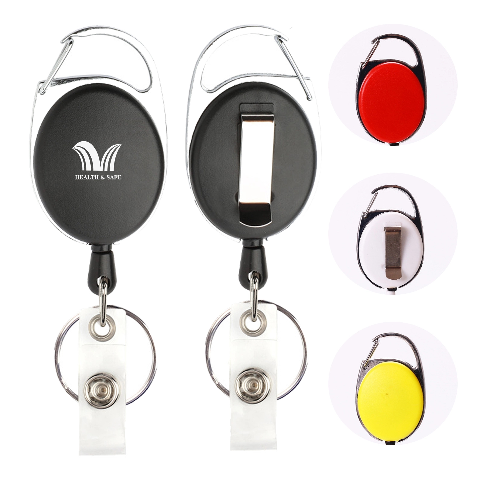 Mental Retractable Badge Holders 2