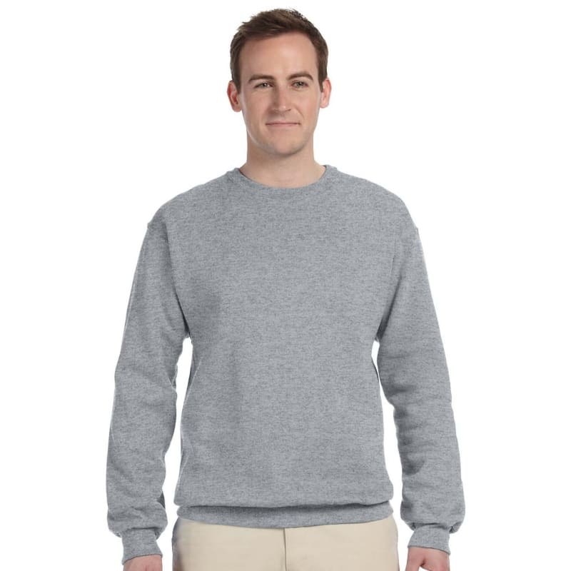 Jerzees 8 Oz., 50/50 NuBlend® Fleece Crew, custom hoodie or sweatshirt with logo imprint 10