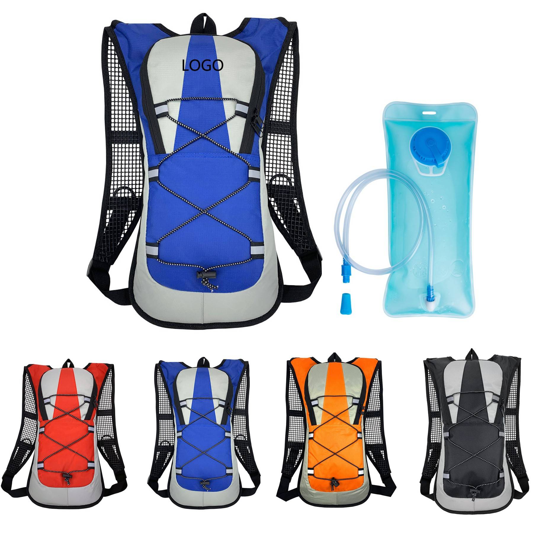 Cycling Hydration Backpack with 2L Water Bladder 2