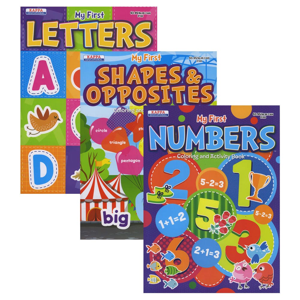 My First Activity Book Collections - 2 Titles 96 Pages Each 2