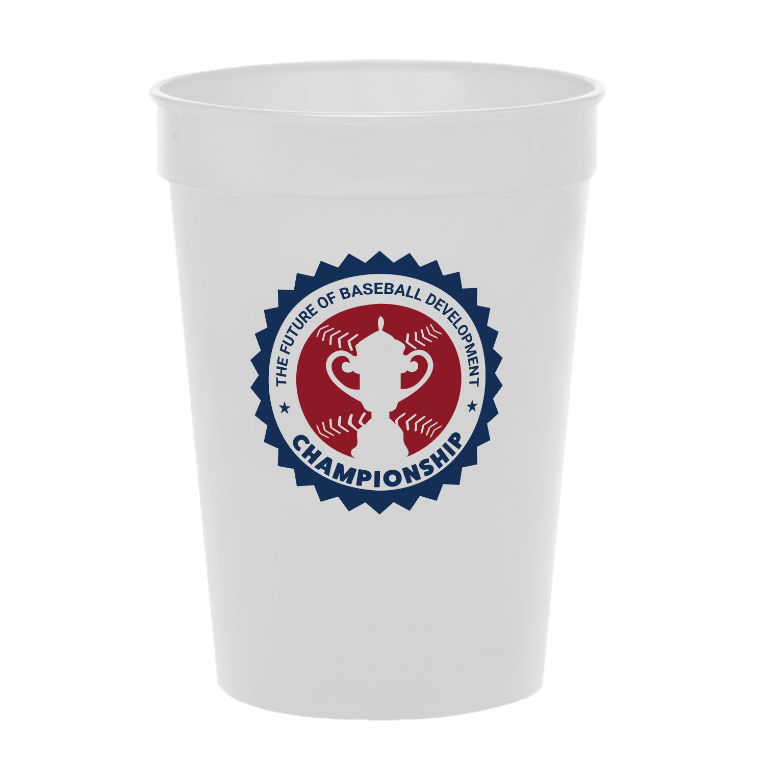 12 oz. Fanatic Plastic Stadium Cup (1 Color Imprint) 8