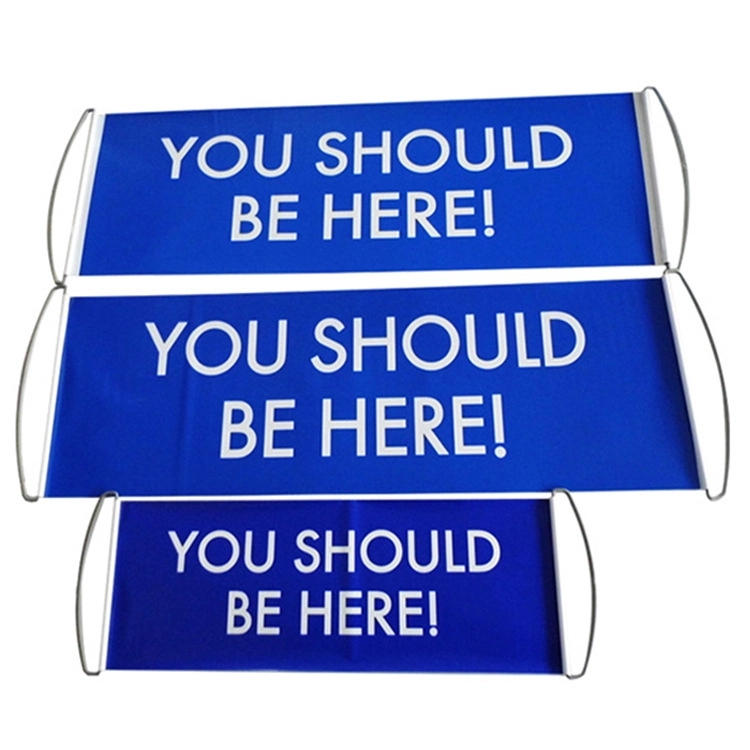 Fast Shipping Hand Held Scroll/Roller Banner 2