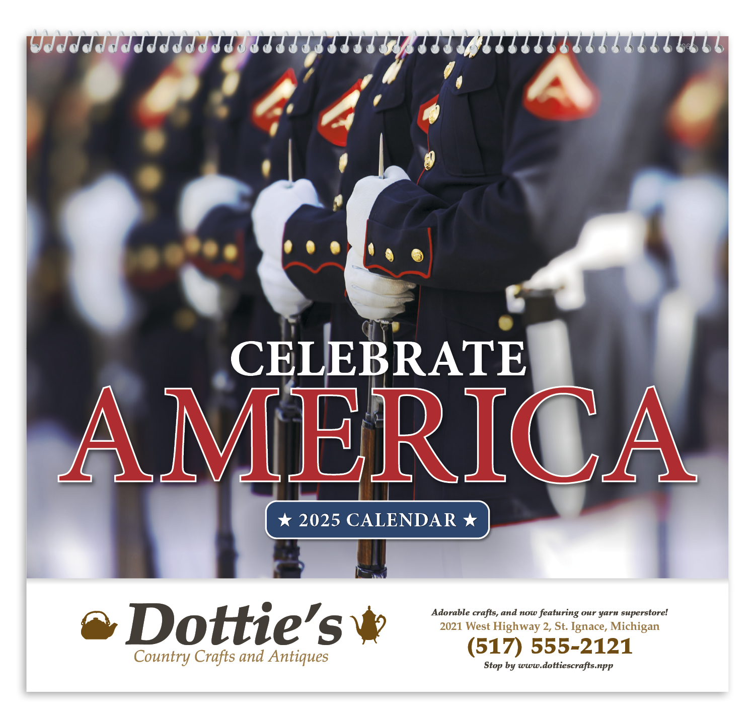 Good Value™ Celebrate America - Spiral Calendar 7