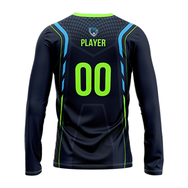 Sublimation Long Sleeve Soccer Jersey - 180G Spandex 7