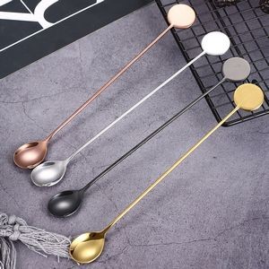 Round Tail Stainless Steel Stirrer Spoon 20