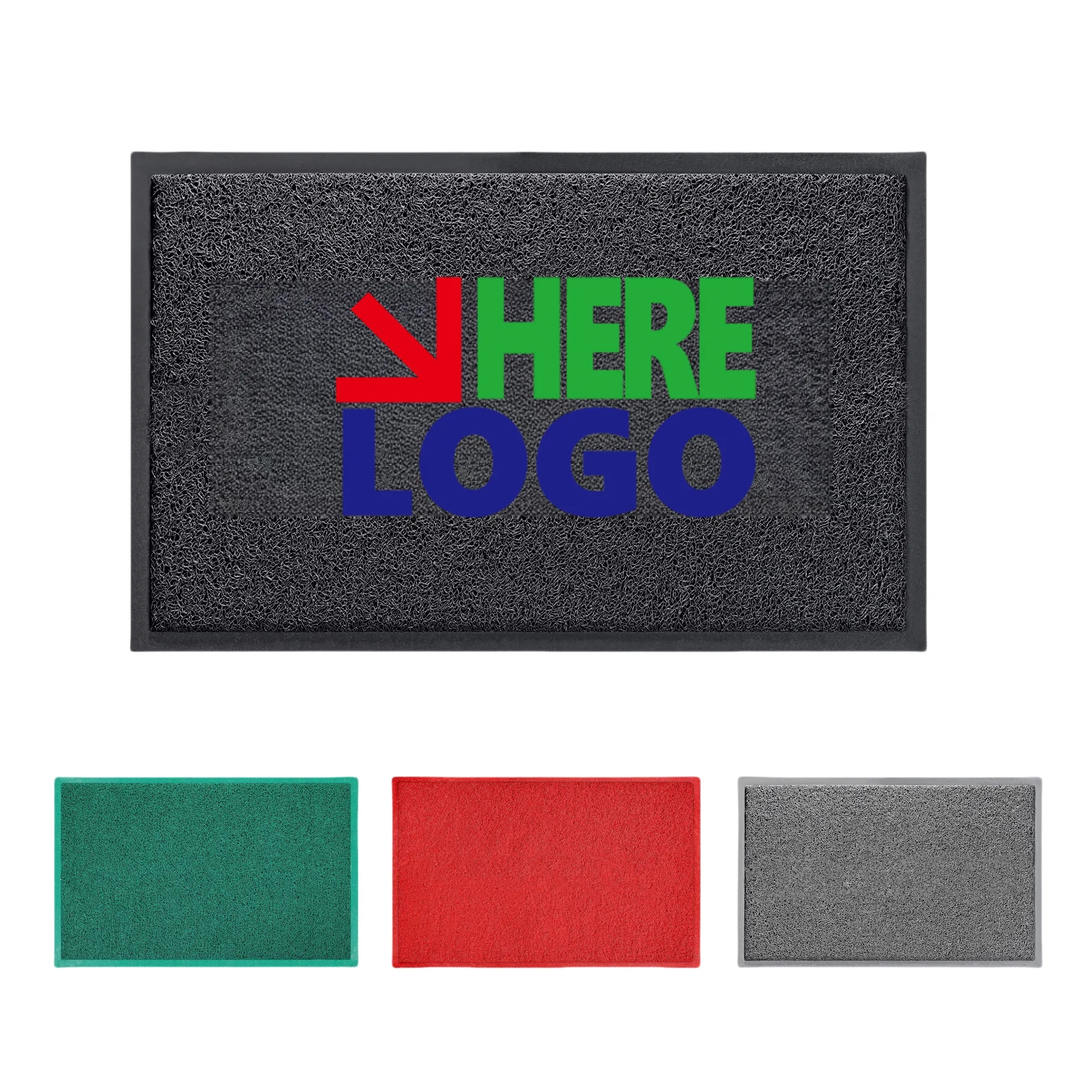 Pvc Car Vinyl Floor Mat Non Slip Doormat MOQ1 1