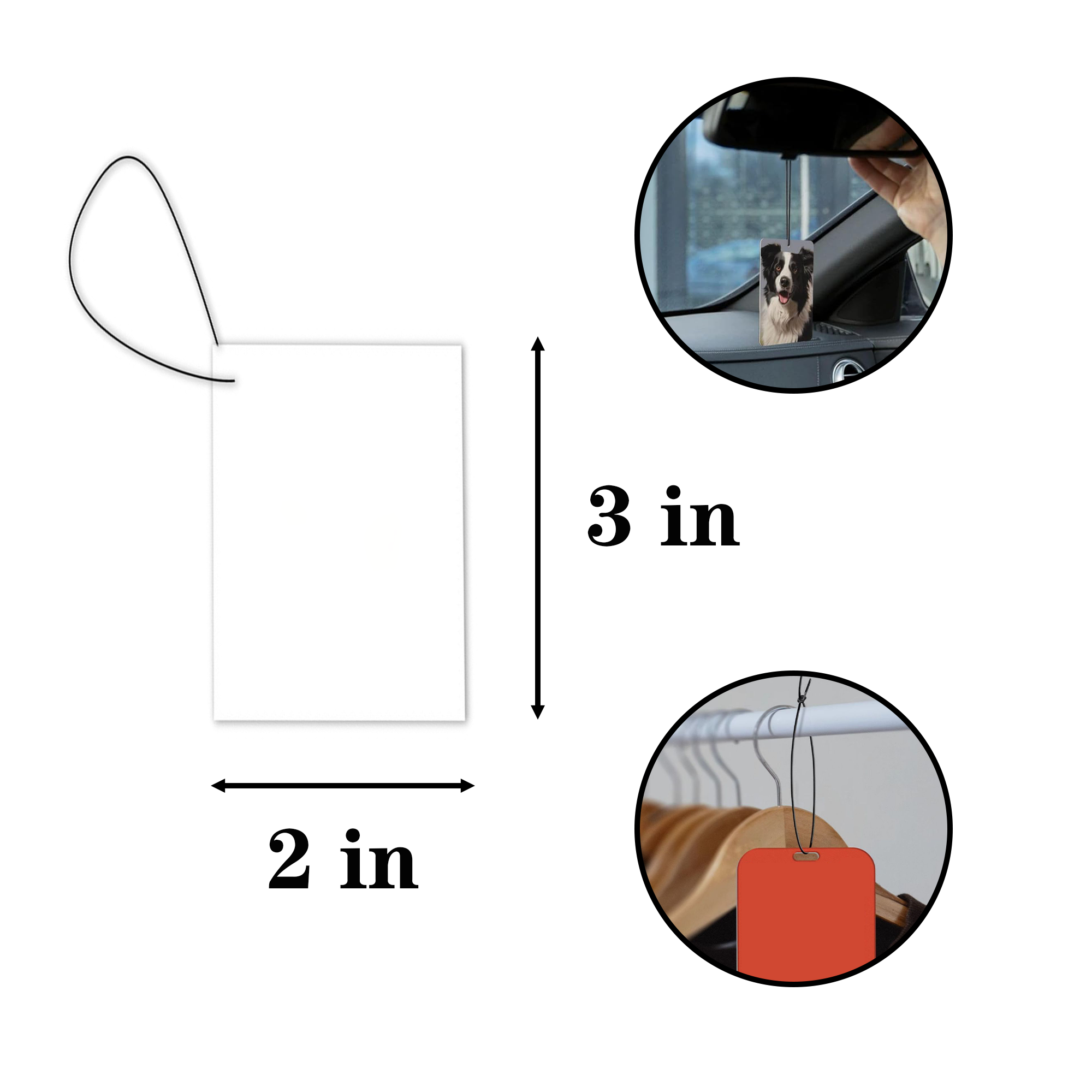 Fully Customized Air Freshener Scented Sheet 2