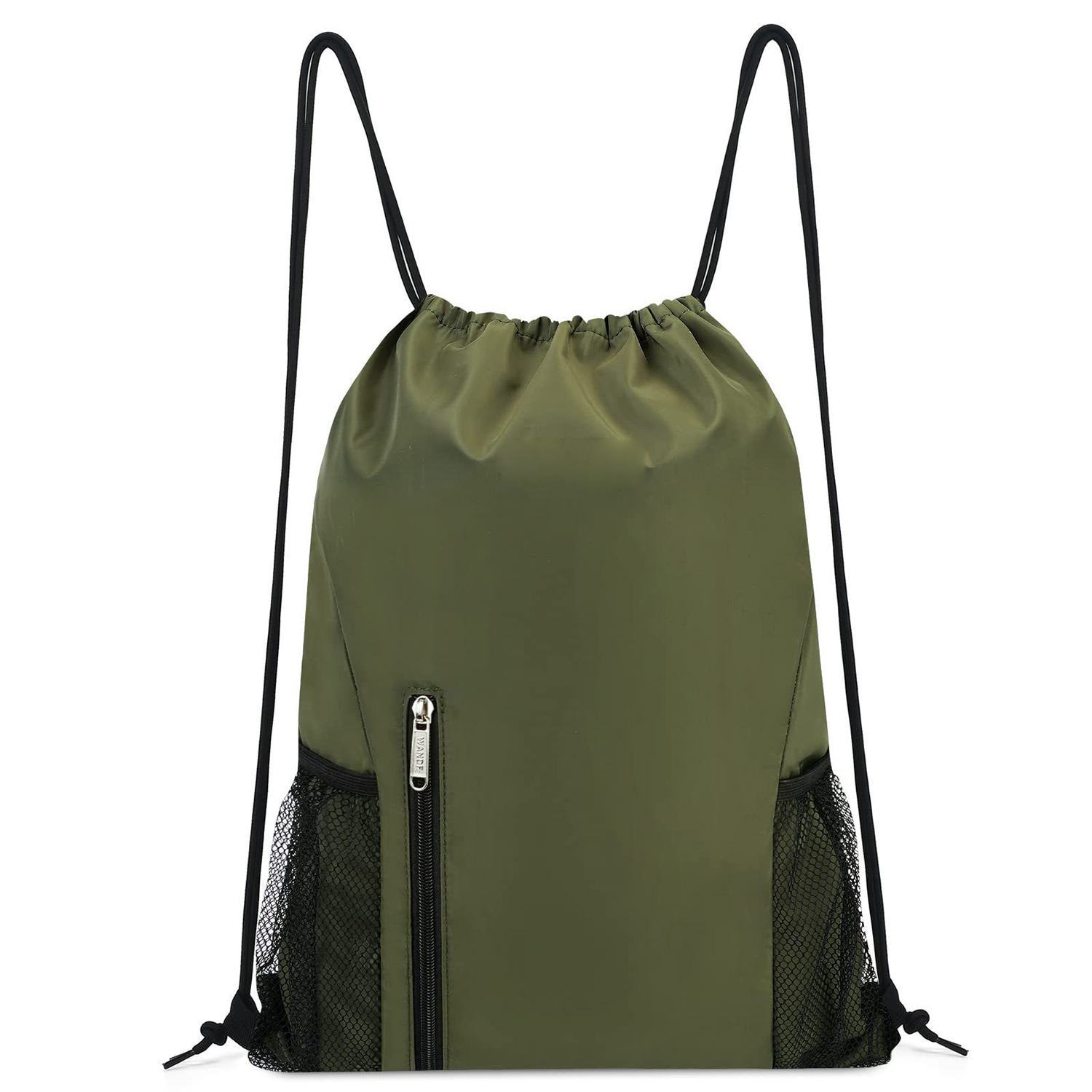 Sports Gym Water Resistan Drawstring Backpack for Women Men 2