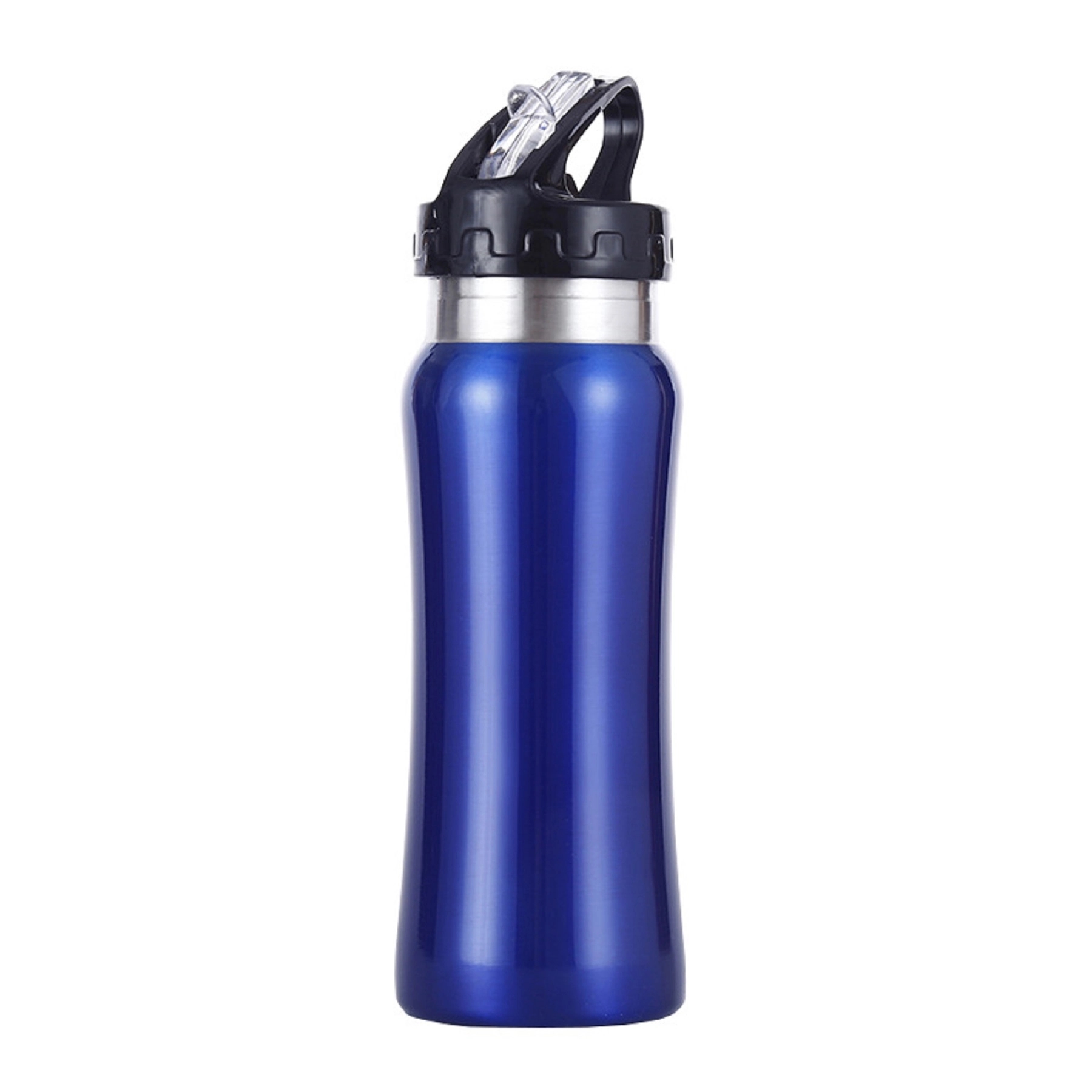 17 oz Single Wall Metal Sport Bottle with Straw, custom water bottle with logo imprint 3