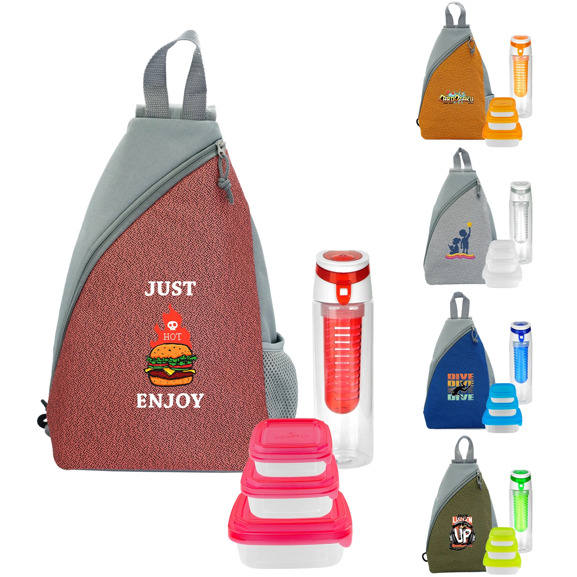 SPECK SLING PORTION & BOTTLE LUNCH SET