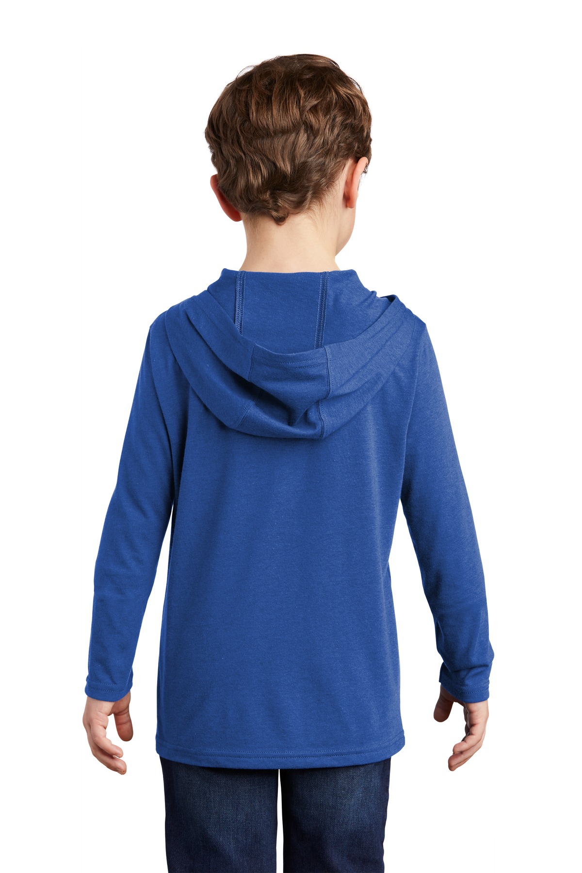 District Youth Perfect Tri Long Sleeve Hoodie DT139Y 10