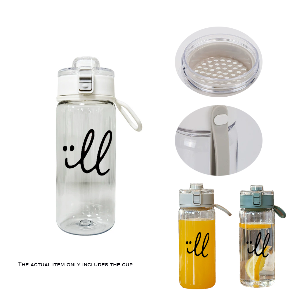 20 oz. Water Bottle With Bouncing Lid 2