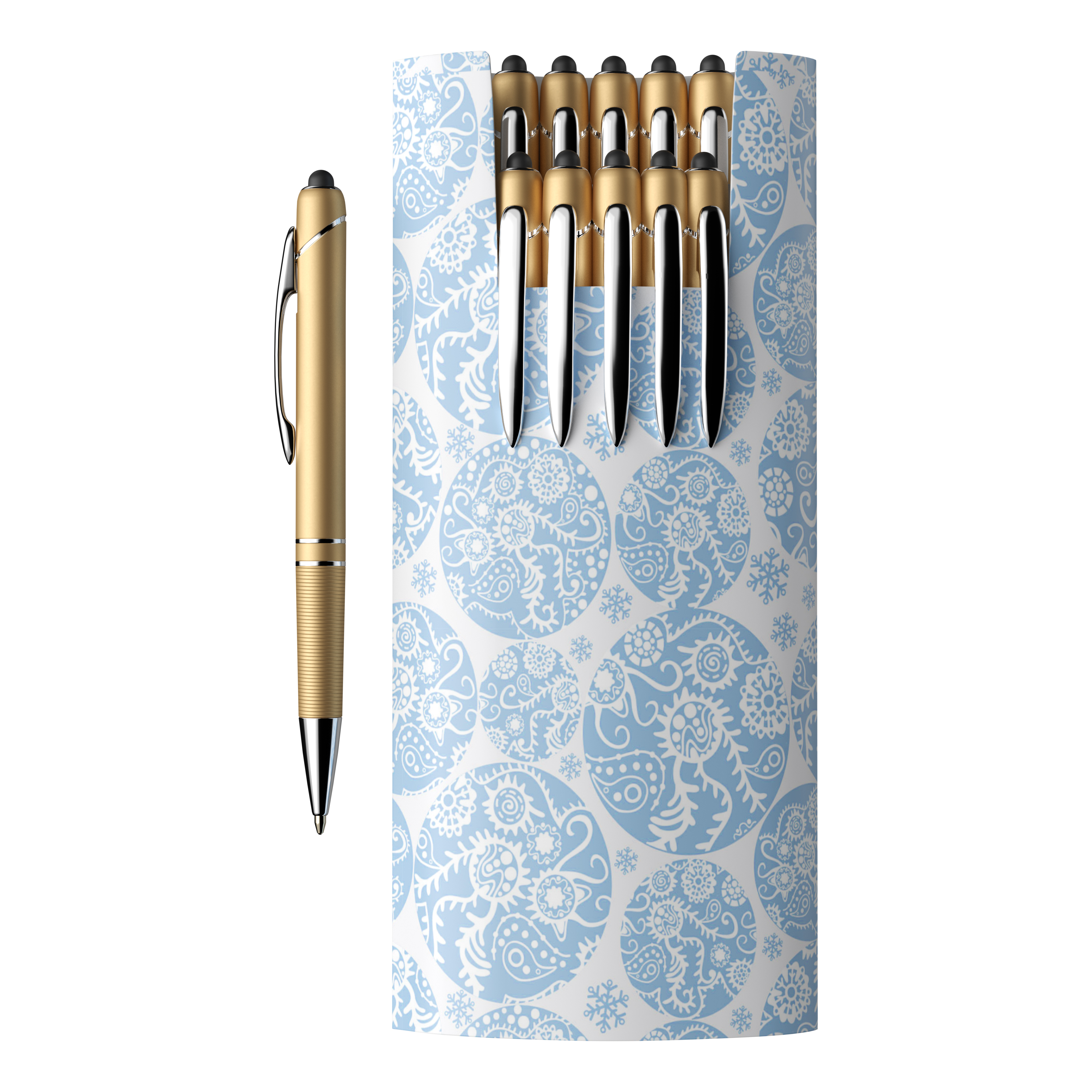 10-piece Glacio Pen Set And Custom Sleeve 15