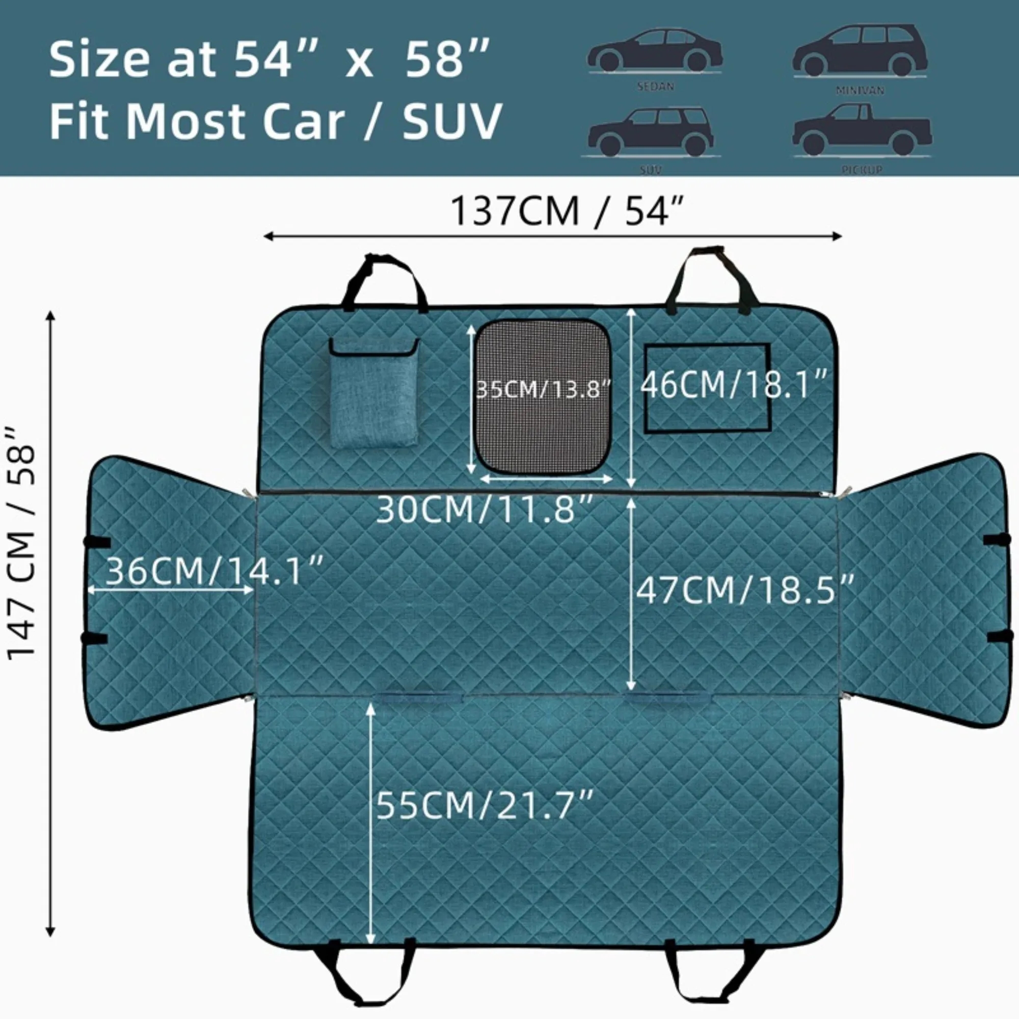 Pet Car Seat Cover 4
