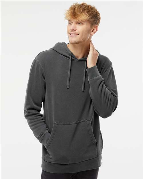 Unisex Midweight Pigment-Dyed Hooded Sweatshirt - PRM4500 17
