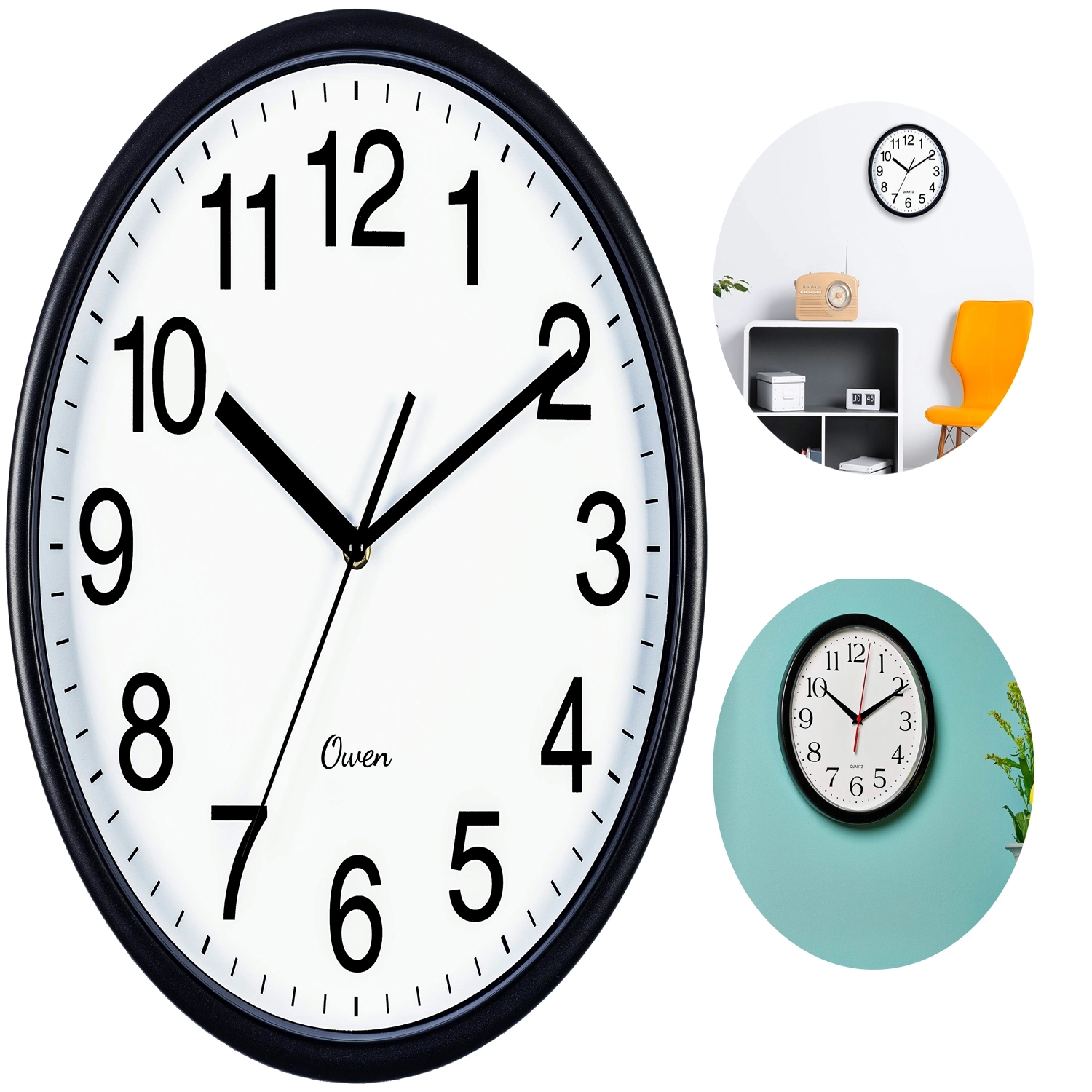 12" Slim Wall Clock 2