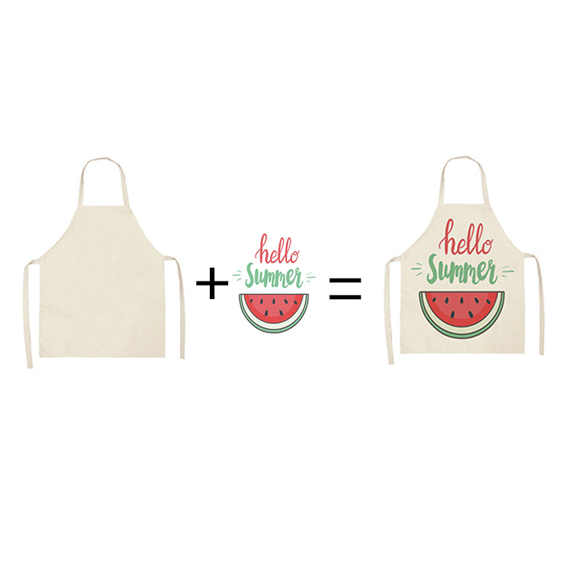 Custom Sleeveless Halter Apron 7